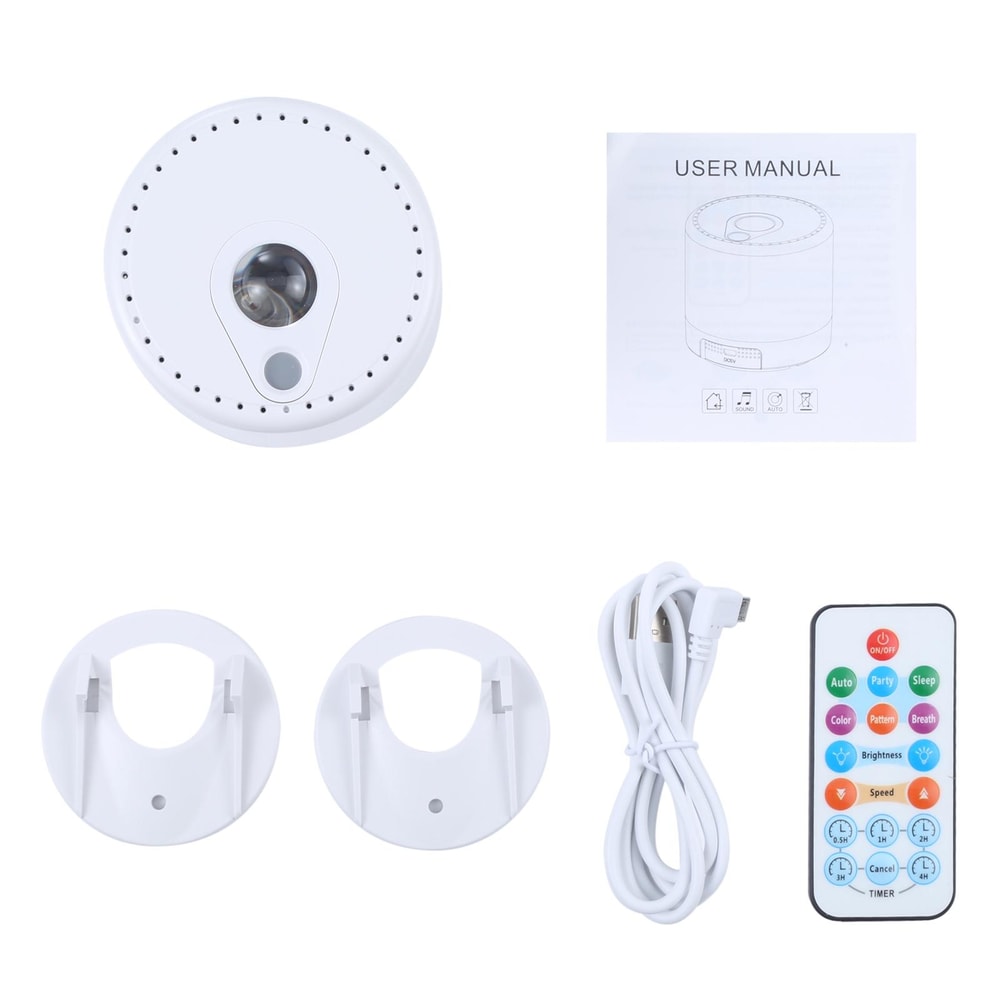 Galaxy Projector Night Light With Remote Sound Control 5