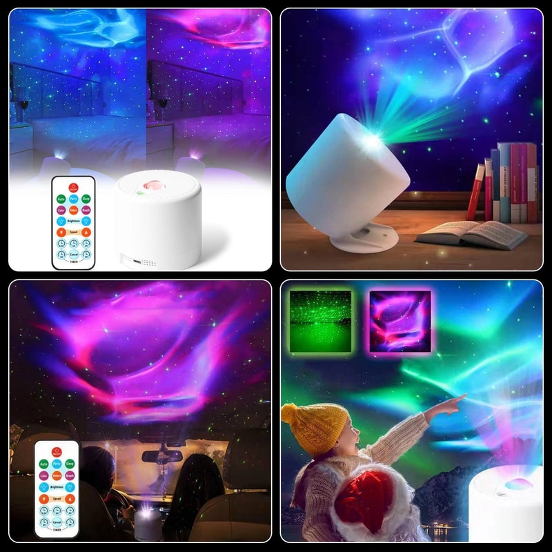 Galaxy Projector Night Light With Remote Sound Control 1