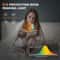USB Rechargeable Clip On Reading Light With 3 Color Modes Eye Protection 11