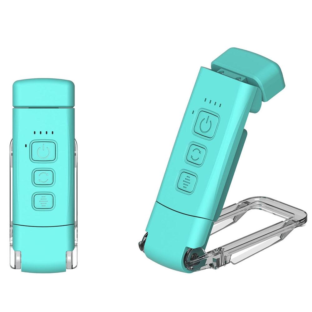 USB Rechargeable Clip On Reading Light With 3 Color Modes Eye Protection 5