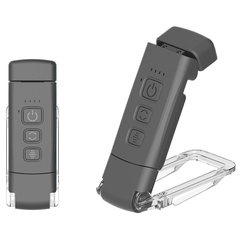 USB Rechargeable Clip On Reading Light with 3 Color Modes & Eye Protection