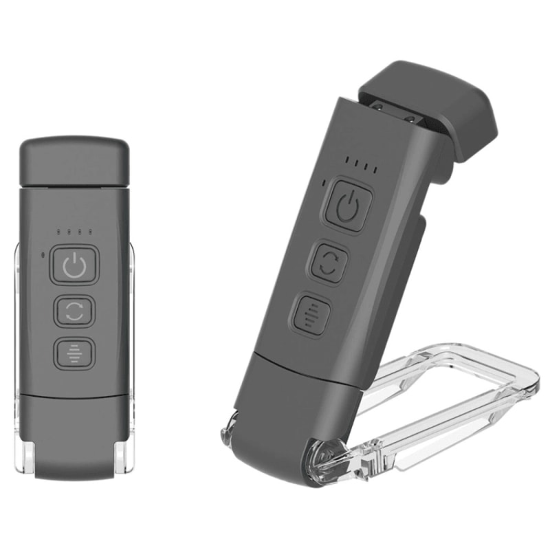 USB Rechargeable Clip On Reading Light With 3 Color Modes Eye Protection 12