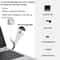 Rechargeable Book Light Clip On Reading Lamp With 3 Color Modes Magnetic Bookmark Design 5