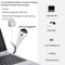 Rechargeable Book Light Clip On Reading Lamp With 3 Color Modes Magnetic Bookmark Design 5