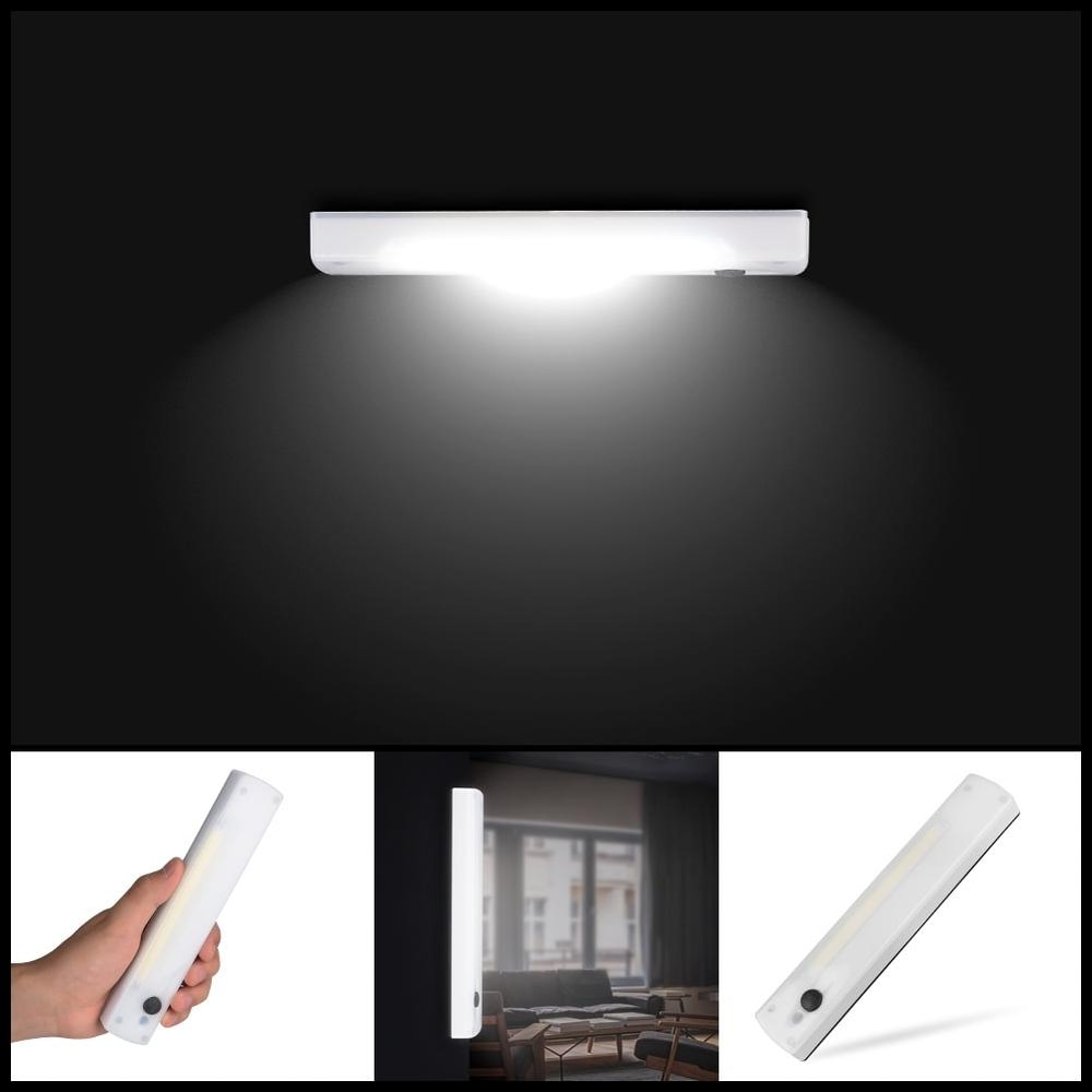Magnetic COB LED Night Light Switch Set For Closet Hallway Emergency Lighting 9