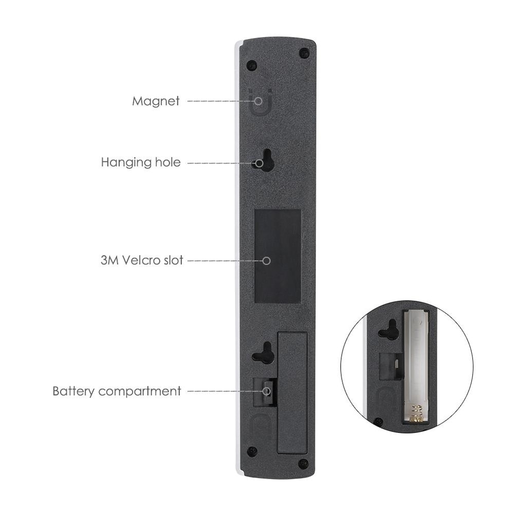 Magnetic COB LED Night Light Switch Set For Closet Hallway Emergency Lighting 4