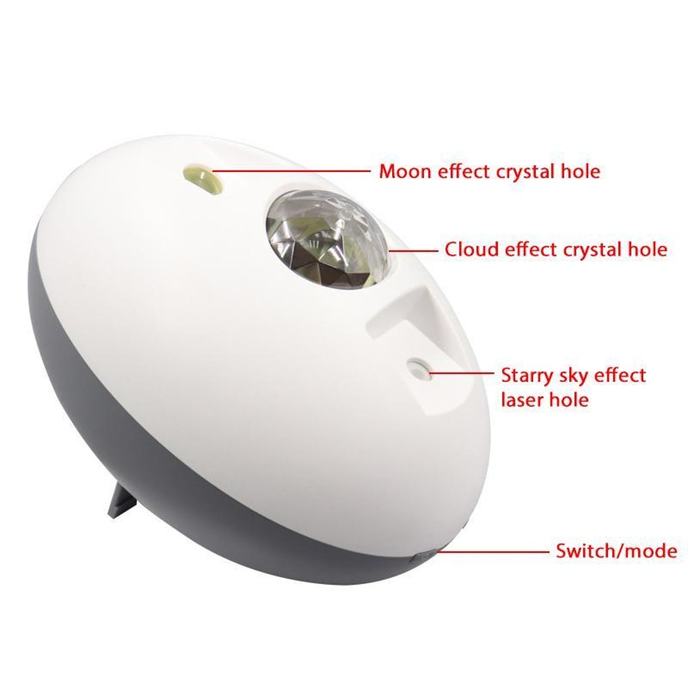 Star Galaxy Projector Lamp With Remote Control Rechargeable Night Light 2