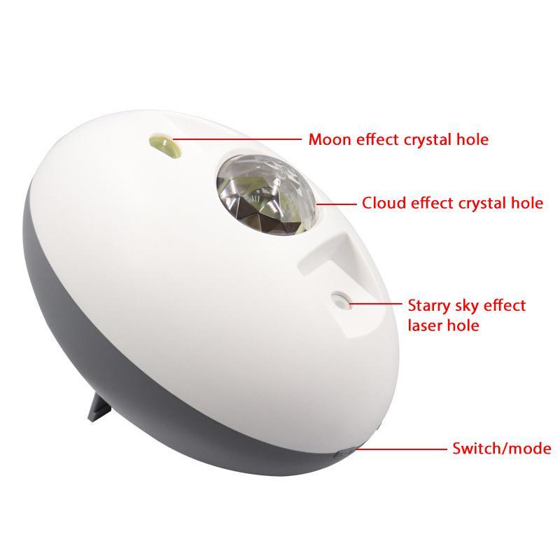 Star Galaxy Projector Lamp With Remote Control Rechargeable Night Light 2