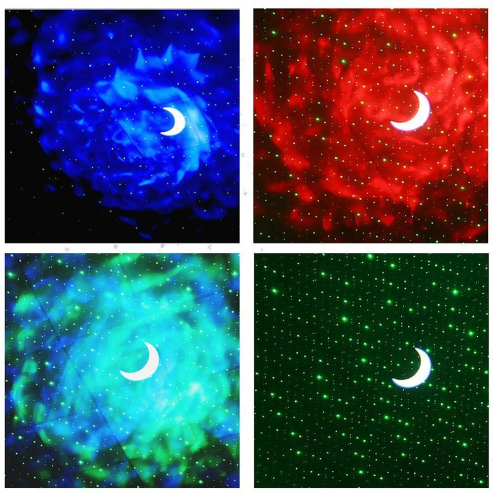 Star Galaxy Projector Lamp With Remote Control Rechargeable Night Light 4