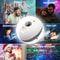 Star Galaxy Projector Lamp With Remote Control Rechargeable Night Light 6