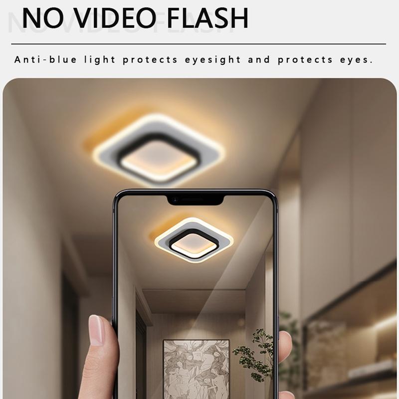 20W LED Ceiling Light With 3 Color Dimming For Aisles Entrances 8