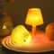 CandyGlow Battery Powered LED Night Light Table Lamp Mini Ambient Decorative Lamp 0