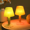 CandyGlow Battery Powered LED Night Light Table Lamp Mini Ambient Decorative Lamp 6