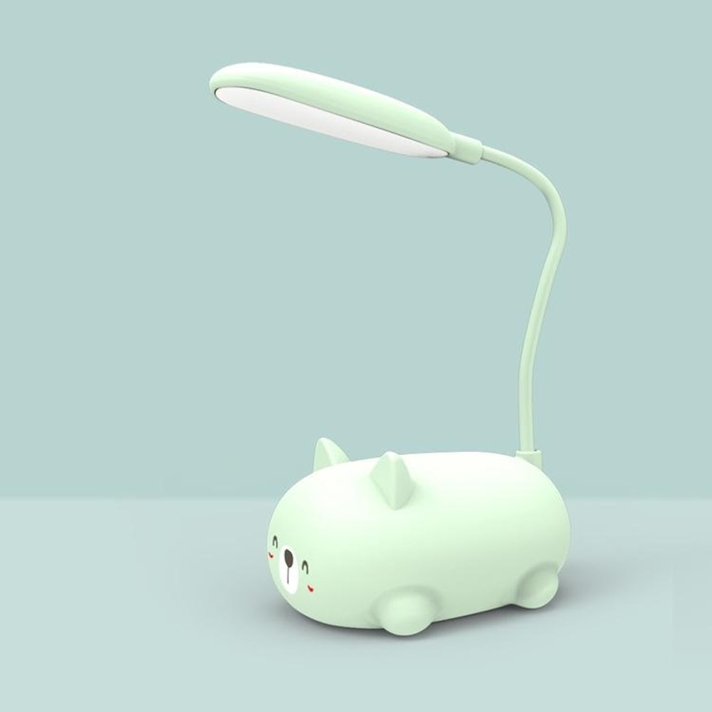 Cartoon Cat LED Desk Lamp Eye Protection USB Rechargeable 9