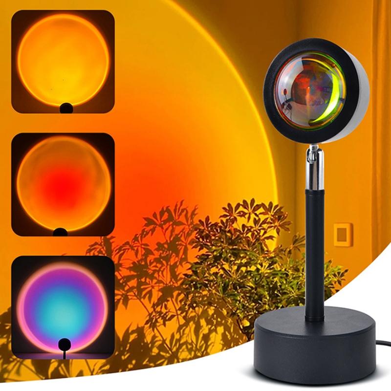 UltraRelax Sunset Projection Ambient Floor Lamp With Bluetooth App Control 0