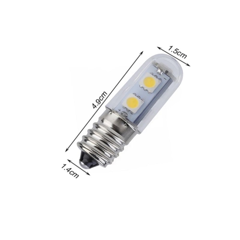 Energy Saving LED Refrigerator Light E14 1W SMD Bulb