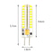 Dimmable 5W Silicone LED Corn Bulb for Chandelier Lighting, AC 12V