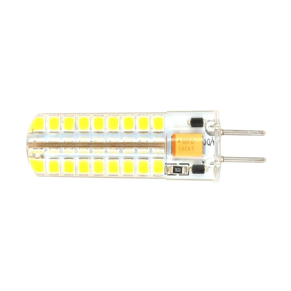 Dimmable 5W Silicone LED Corn Bulb for Chandelier Lighting, AC 12V