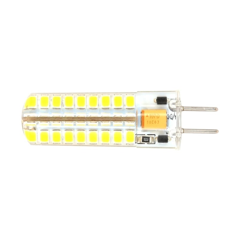 Dimmable 5W Silicone LED Corn Bulb for Chandelier Lighting, AC 12V