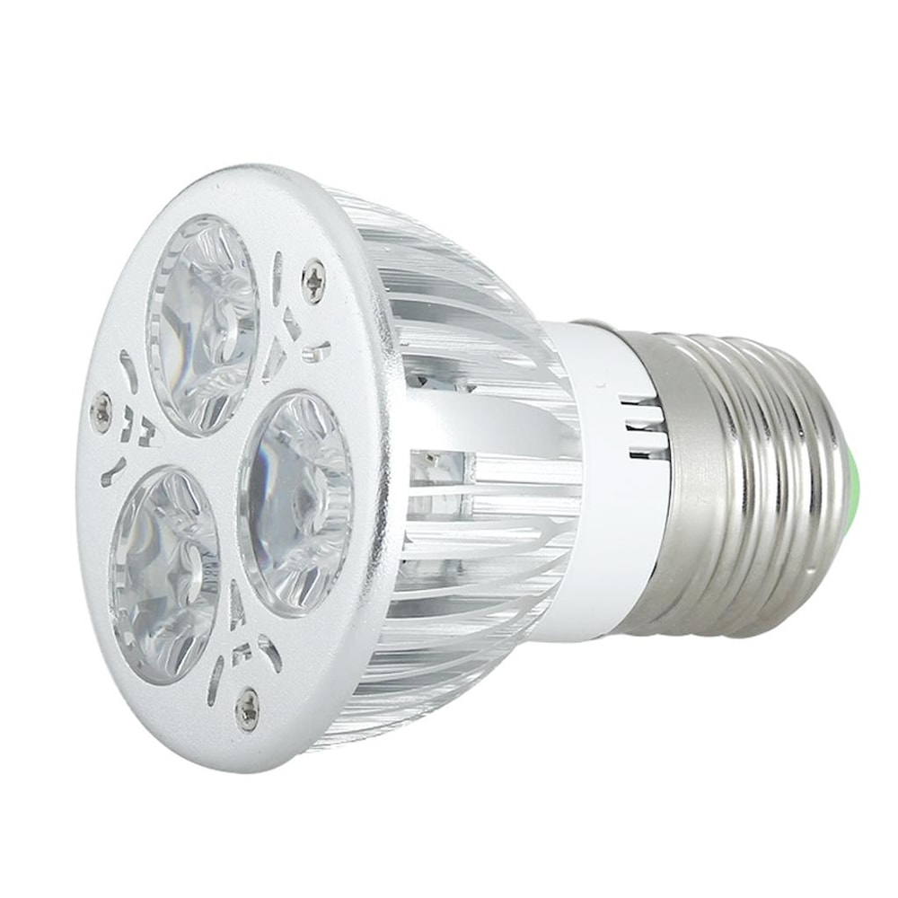 E27 Cool White LED Spotlight Bulb 3W High Efficiency Light 1