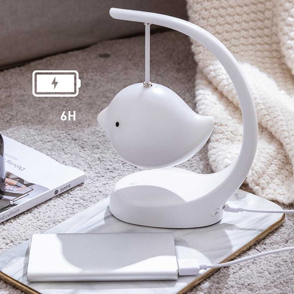 Bluetooth Speaker Night Light Desk Lamp With Touch Control USB Rechargeable Battery 5