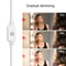 USB Vanity Mirror Lights Adjustable Brightness LED Makeup Light Kit For Dressing Tables 7