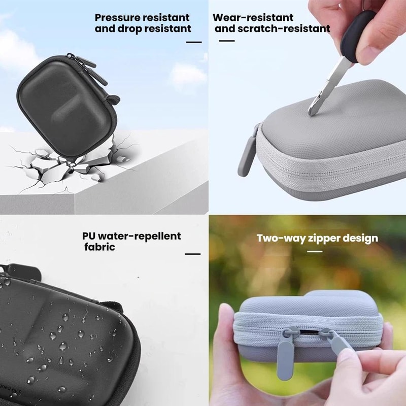 DJI Osmo Action 6 Protective Carry Case With Carabiner WaterResistant Hard Shell 7