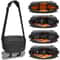 Water Resistant DSLR Camera Sling Bag With Removable Dividers Tripod Strap 0