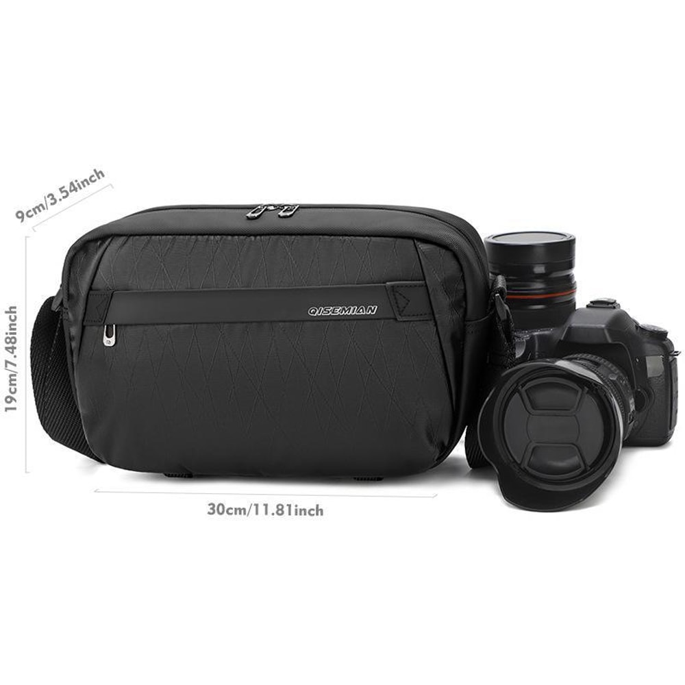 UrbanShield DSLR Sling Camera Bag For Men With Tripod Strap Removable Dividers 1