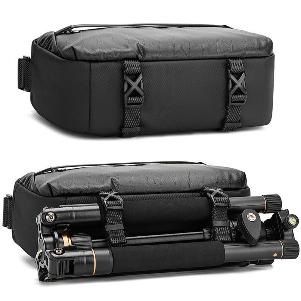 UrbanShield DSLR Sling Camera Bag For Men With Tripod Strap Removable Dividers 2