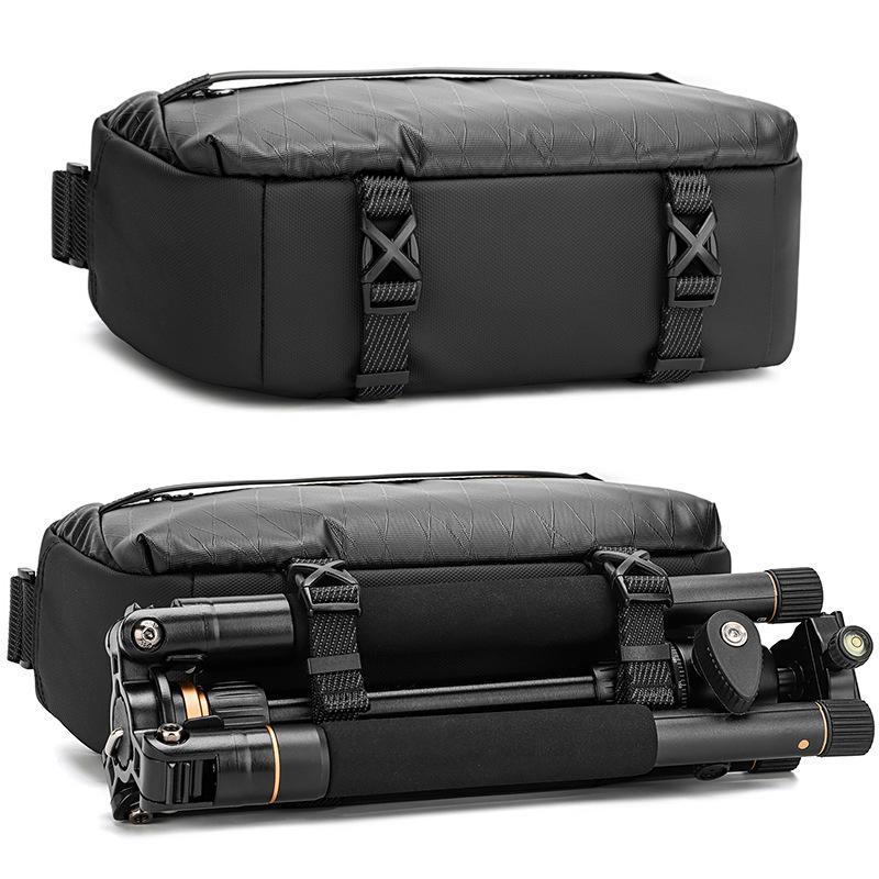 UrbanShield DSLR Sling Camera Bag For Men With Tripod Strap Removable Dividers 2