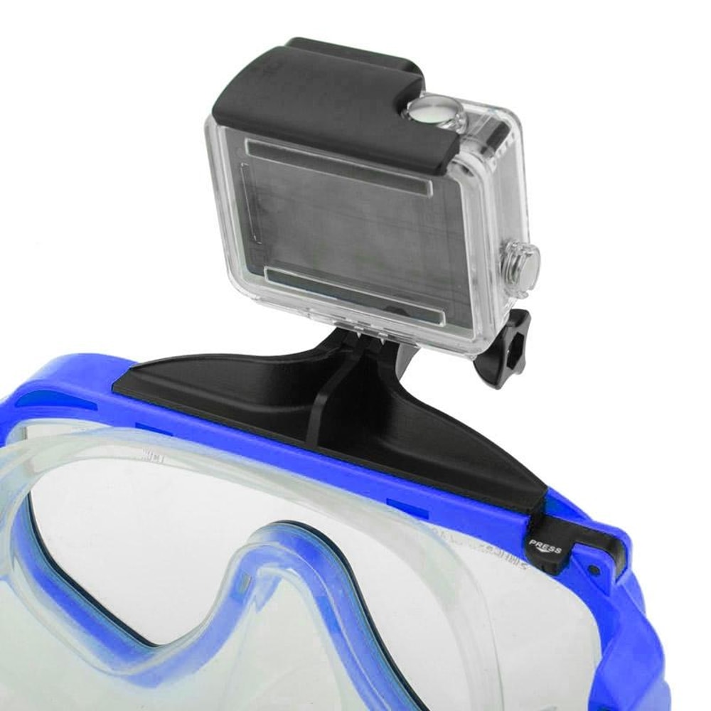AquaCapture Diving Mask With Camera Mount For GoPro Insta360 DJI Action Cameras 3