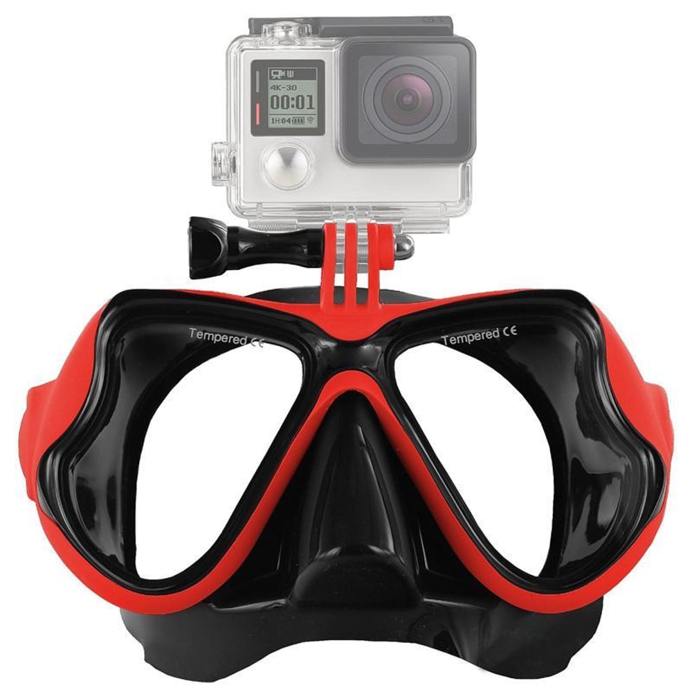 AquaCapture Diving Mask With Camera Mount For GoPro Insta360 DJI Action Cameras 5