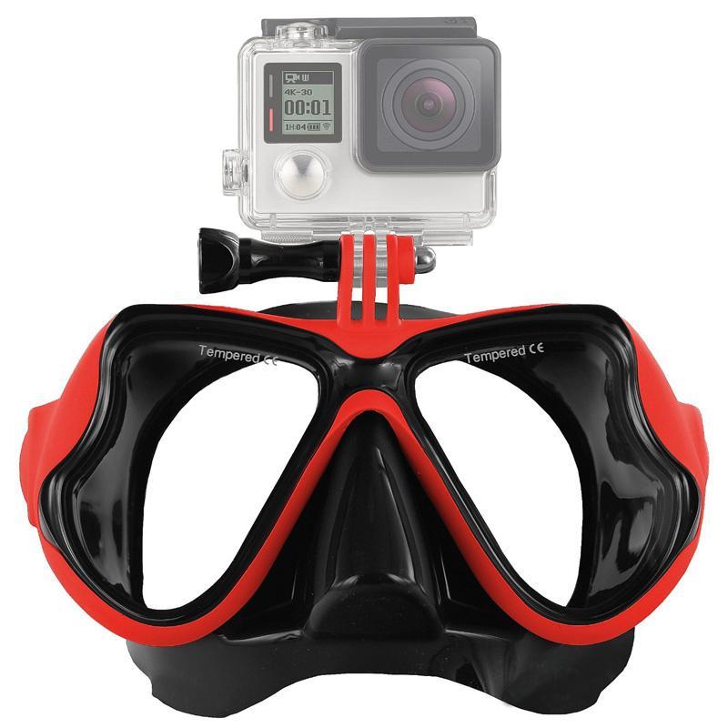 AquaCapture Diving Mask With Camera Mount For GoPro Insta360 DJI Action Cameras 5
