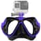 AquaCapture Diving Mask With Camera Mount For GoPro Insta360 DJI Action Cameras 4
