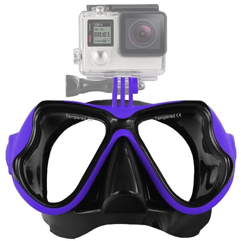 AquaCapture Diving Mask With Camera Mount For GoPro Insta360 DJI Action Cameras 4