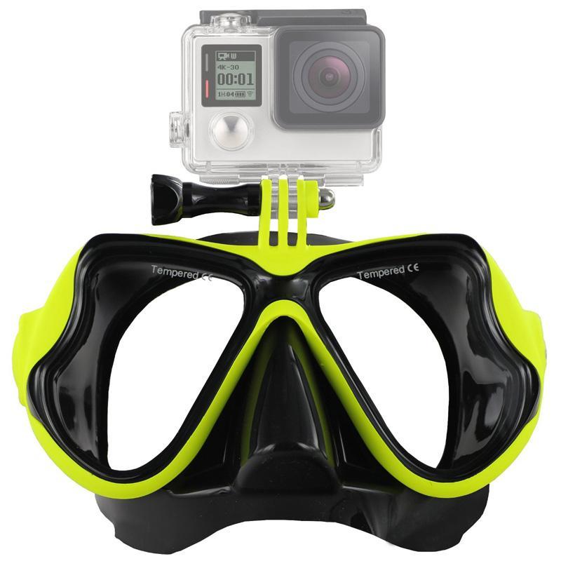 AquaCapture Diving Mask With Camera Mount For GoPro Insta360 DJI Action Cameras 2