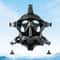 AquaVision Full Face Diving Mask With Action Camera Mount For Snorkeling Underwater Filming 0