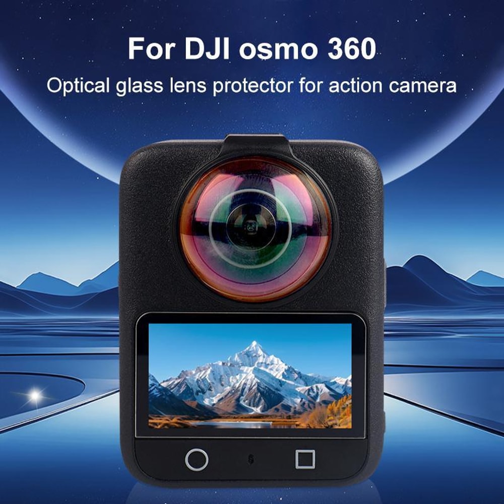 10H Tempered Glass Lens Guard For DJI Osmo 360 Camera 1
