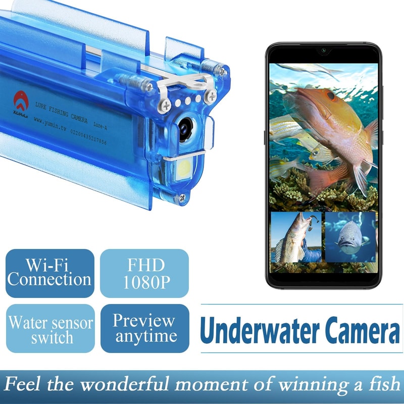 Underwater Fishing Camera With App Control 30M Waterproof Depth 2