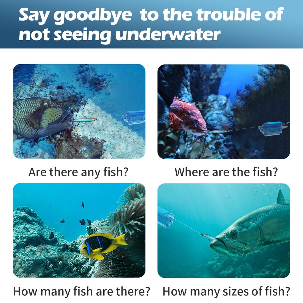 Underwater Fishing Camera With App Control 30M Waterproof Depth 3