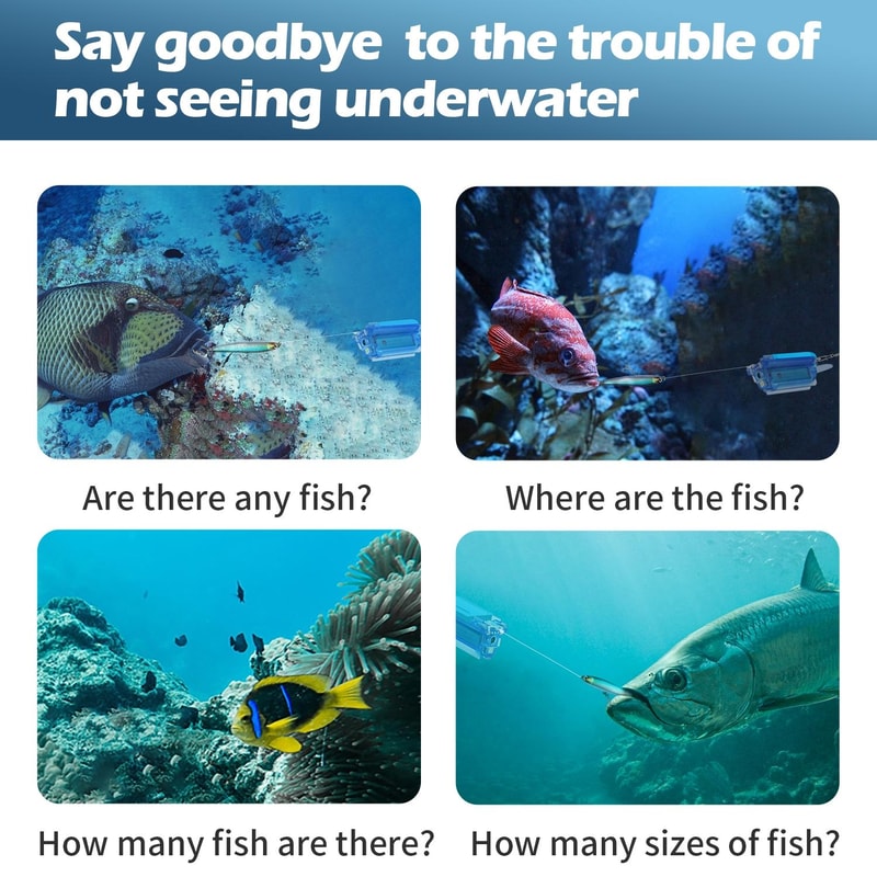 Underwater Fishing Camera With App Control 30M Waterproof Depth 3