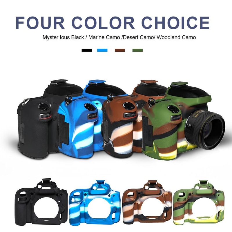 Nikon D750 Camera Case Soft Silicone Protective Cover With Anti Slip Grip 5