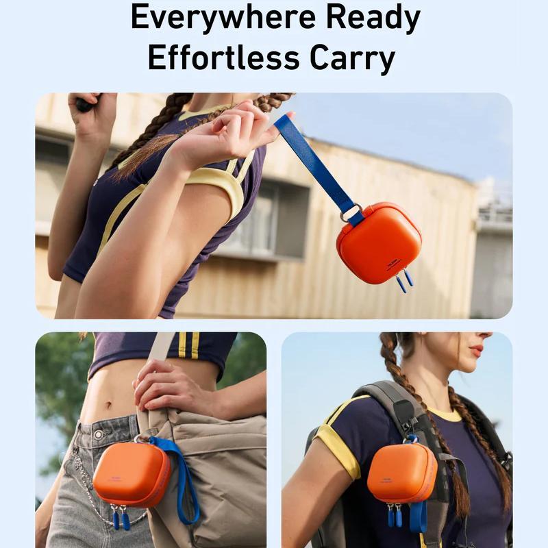 Mini Action Camera Case Waterproof Hard Shell Travel Storage Bag For GoPro DJI Insta360 6