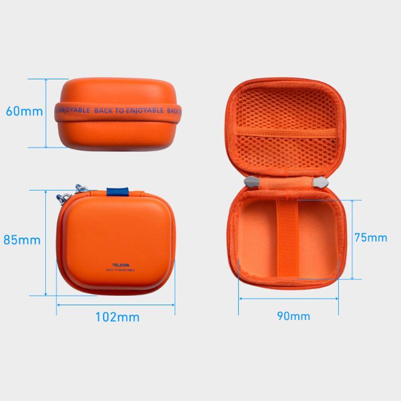 Mini Action Camera Case Waterproof Hard Shell Travel Storage Bag For GoPro DJI Insta360 9