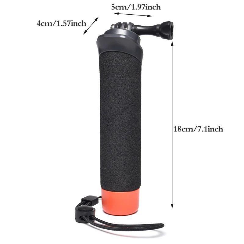 AquaSecure Floating Camera Grip For GoPro DJI Insta360 With Anti Loss Cable 5