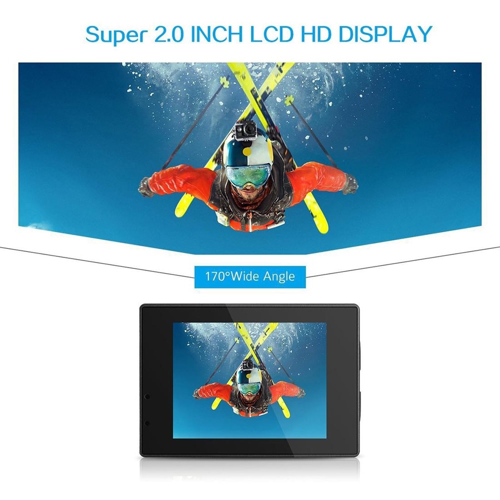 SJ4000 Full HD Action Camera With 30M Waterproof Case Wide Angle Lens 18
