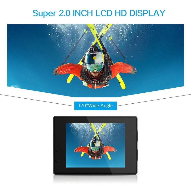 SJ4000 Full HD Action Camera With 30M Waterproof Case Wide Angle Lens 18