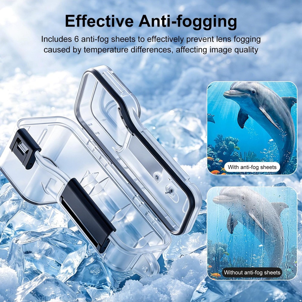 DJI Osmo Pocket 50M Waterproof Diving Case with Anti Fog Protection