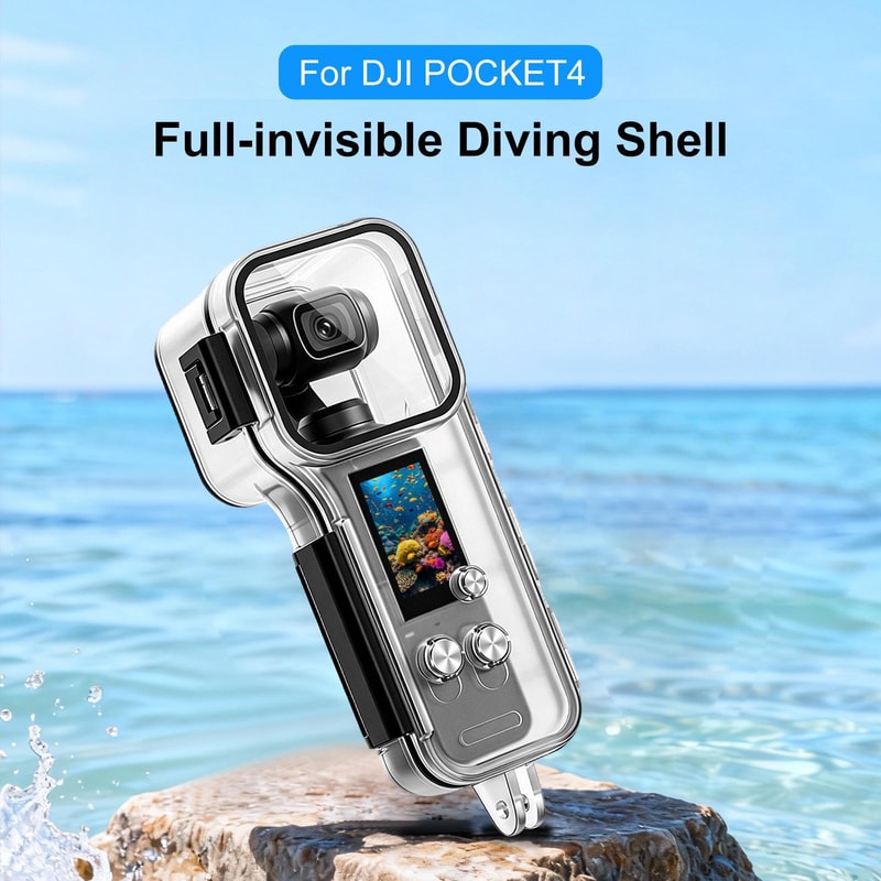 DJI Osmo Pocket 50M Waterproof Diving Case with Anti Fog Protection